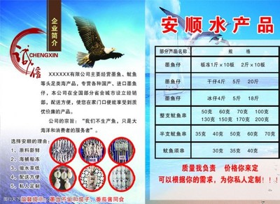鲜韵海珍·新鲜直达的鱼类与海鲜画册设计